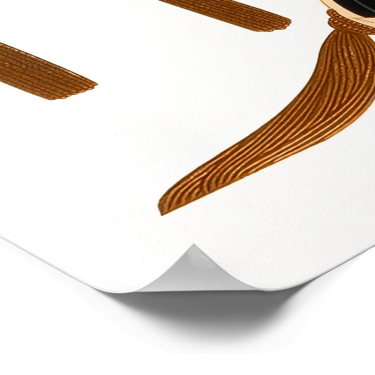 Erté - Kussenslinger Poster (Hoek)