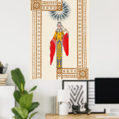 Erté - La Princess Lointaine Poster (Thuiskantoor)