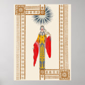 Erté - La Princess Lointaine Poster (Voorkant)