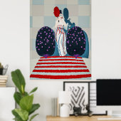 Erté - Lafayette Poster (Thuiskantoor)