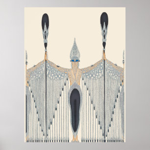 Erté - Les Bijoux de Perle Poster