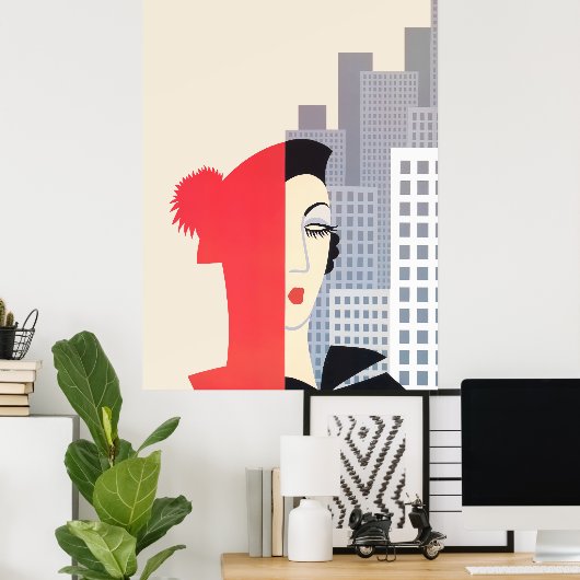 Erté - Modes Poster (Thuiskantoor)