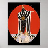 Erté - Monaco [Nachtversie] Poster (Voorkant)