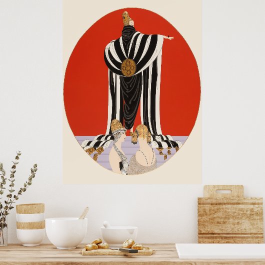 Erté - Monaco Poster (Keuken)