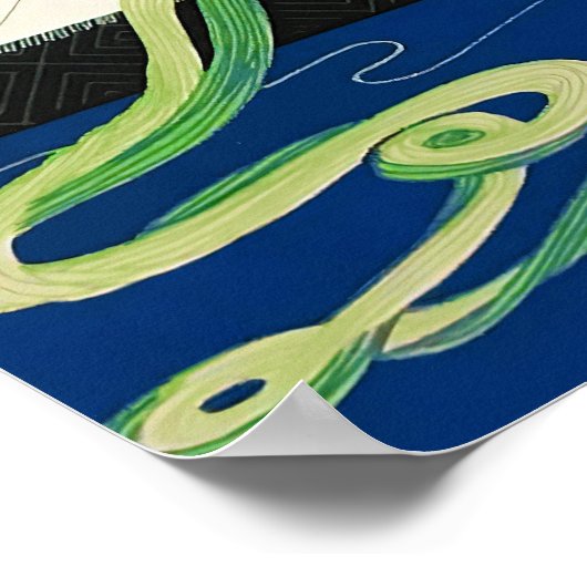 Erté - Paresseuse, 1980 Poster (Hoek)