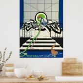 Erté - Paresseuse, 1980 Poster (Keuken)
