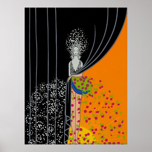 Erté - Printemps Poster (Voorkant)