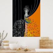 Erté - Printemps Poster (Keuken)