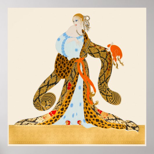 Erté - Rigoletto Poster (Voorkant)