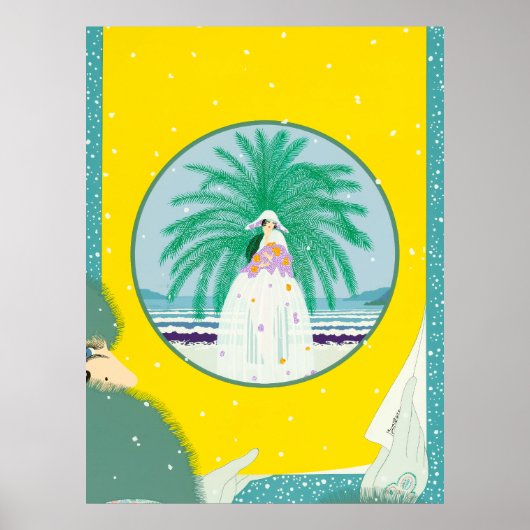 Erté - Riviera Poster (Voorkant)