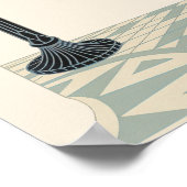 Erté - Vrouw en Satyr Poster (Hoek)