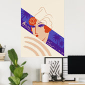 Erté - Winterresorts Poster (Thuiskantoor)