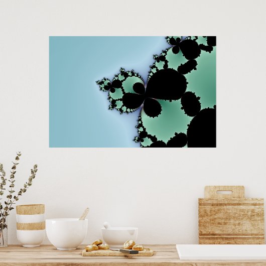 Ertipel - Fractal Poster (Keuken)