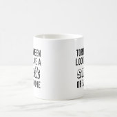 Eruitzien als een snack koffiemok (Center)