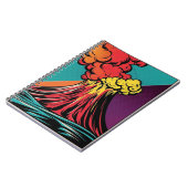 Eruptie in kleur notitieboek (Linkerzijde)