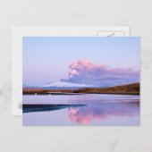 Eruptie on Eyjafjalla Glacier #5 Briefkaart (Voorkant / Achterkant)
