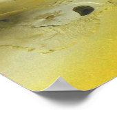 Eruptie op Jupiter's maan Io Poster (Hoek)