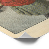 Eruptie van de berg Etna Poster (Hoek)