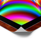 Eruptie van de Colors Volcano Poster (Hoek)