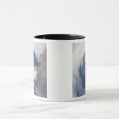 Eruptie van de Sarychev-vulkaan 2 Mok (Midden)