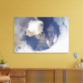 Eruptie van de Sarychev-vulkaan Canvas Afdruk (Insitu (Woonkamer))