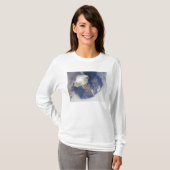 Eruptie van de Sarychev-vulkaan T-shirt (Voorkant volledig)