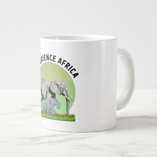 Ervaar Afrika Grote Koffiekop (Voorkant rechts)