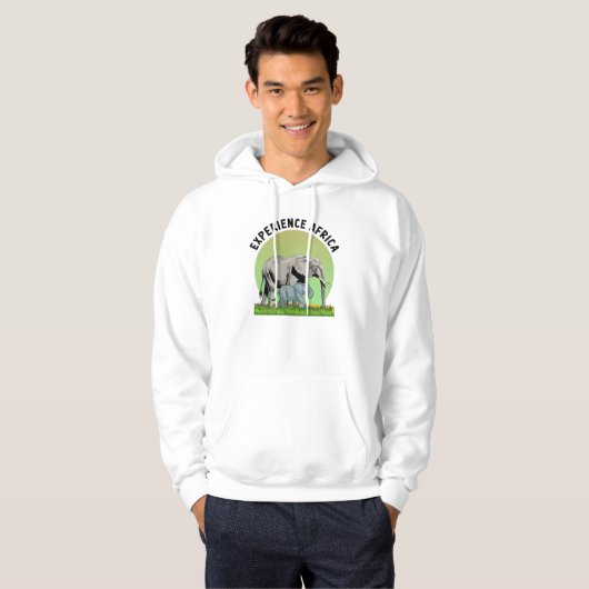 Ervaar Afrika Hoodie (Voorkant volledig)