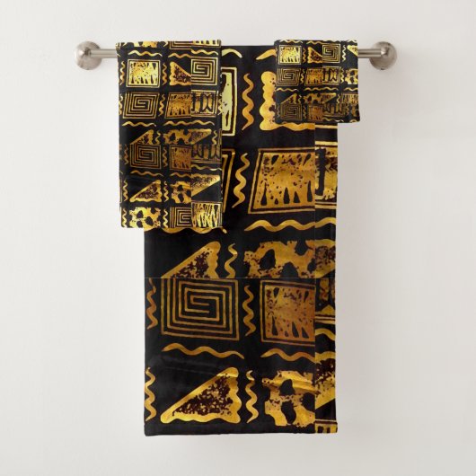 "Ervaar de Afro Nubian Lifestyle" Bad Handdoek (Insitu)