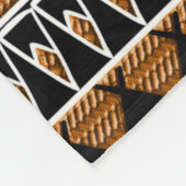 Ervaar de geest van Afrika Fleece Deken (Hoek)