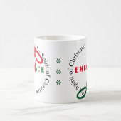 Ervaar de geest van de mok van de kerstvreugde (Center)