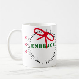 Ervaar de geest van de mok van de kerstvreugde