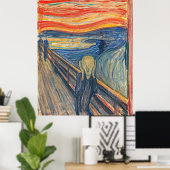 Ervaar de kracht van Munch's The Scream Poster (Thuiskantoor)