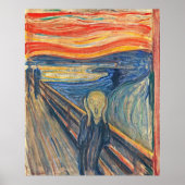Ervaar de kracht van Munch's The Scream Poster (Voorkant)