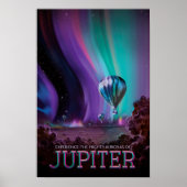 Ervaar de machtige Auroras van JUPITER NASA JPL Poster (Voorkant)