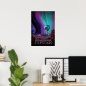 Ervaar de machtige Auroras van JUPITER NASA JPL Poster (Thuiskantoor)