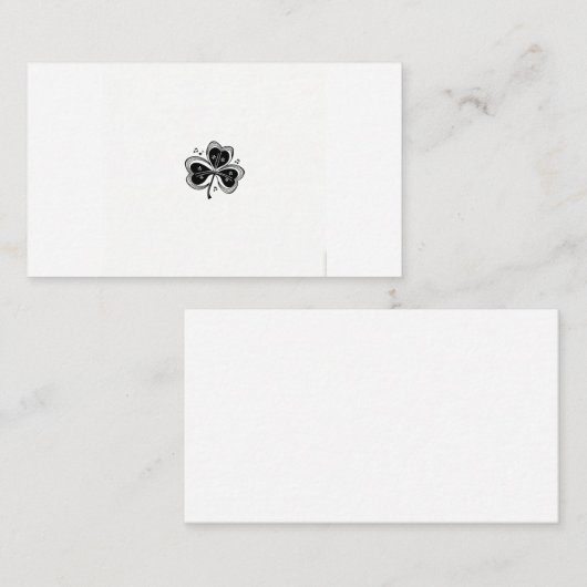 Ervaar de magie van Shamrock Serenade Informatiekaartje (Voorkant / Achterkant)