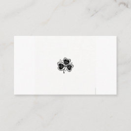 Ervaar de magie van Shamrock Serenade Informatiekaartje