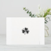 Ervaar de magie van Shamrock Serenade Kaart (Staand voorkant)