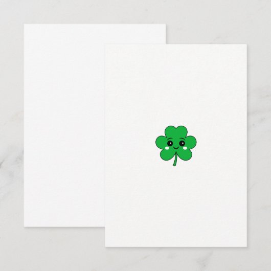 Ervaar de magie van Shamrock Serenade Save The Date (Voorkant / Achterkant)