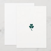 Ervaar de magie van Shamrock Serenade Save The Date (Voorkant / Achterkant)