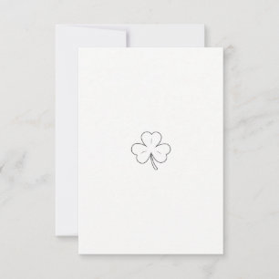 Ervaar de magie van Shamrock Serenade Save The Date