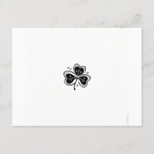Ervaar de magie van Shamrock Serenade Uitnodiging Briefkaart