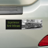 Ervaar de New Orleans Bumpersticker (Op auto)