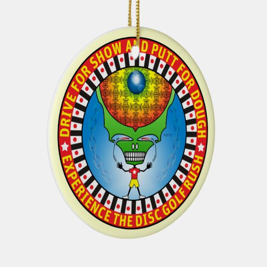 Ervaar de Rush Keramisch Ornament (Rechts)