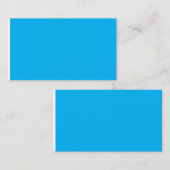 Ervaar de schoonheid van een Clear Blue Sky Contactkaartje (Voorkant / Achterkant)