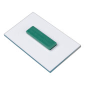 Ervaar de schoonheid van een Clear Blue Sky Naambadge (Achterkant)
