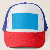 Ervaar de schoonheid van een Clear Blue Sky Trucker Pet (Voorkant)