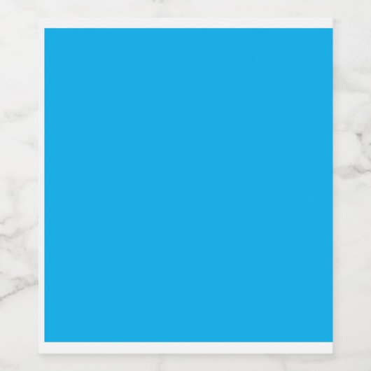 Ervaar de schoonheid van een Clear Blue Sky Wijn Etiket (Enkel label)