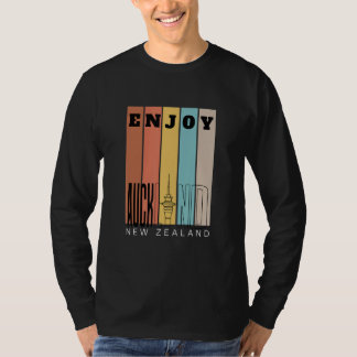 Ervaar de schoonheid van Nieuw-Zeeland met Enjoy N T-shirt